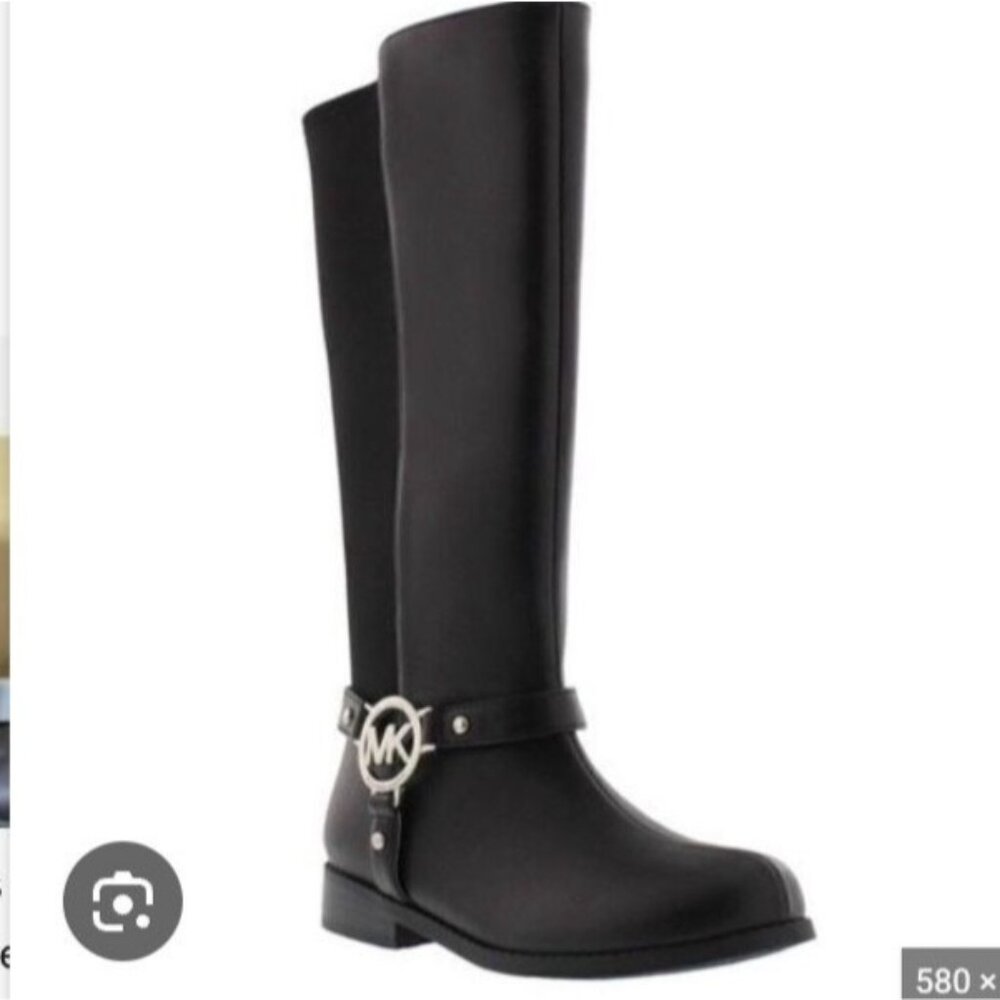 Michael Kors Emma Kaya Boots Sz 5 Black